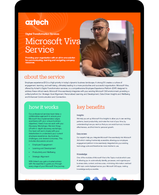 Microsoft Viva Service Datasheet